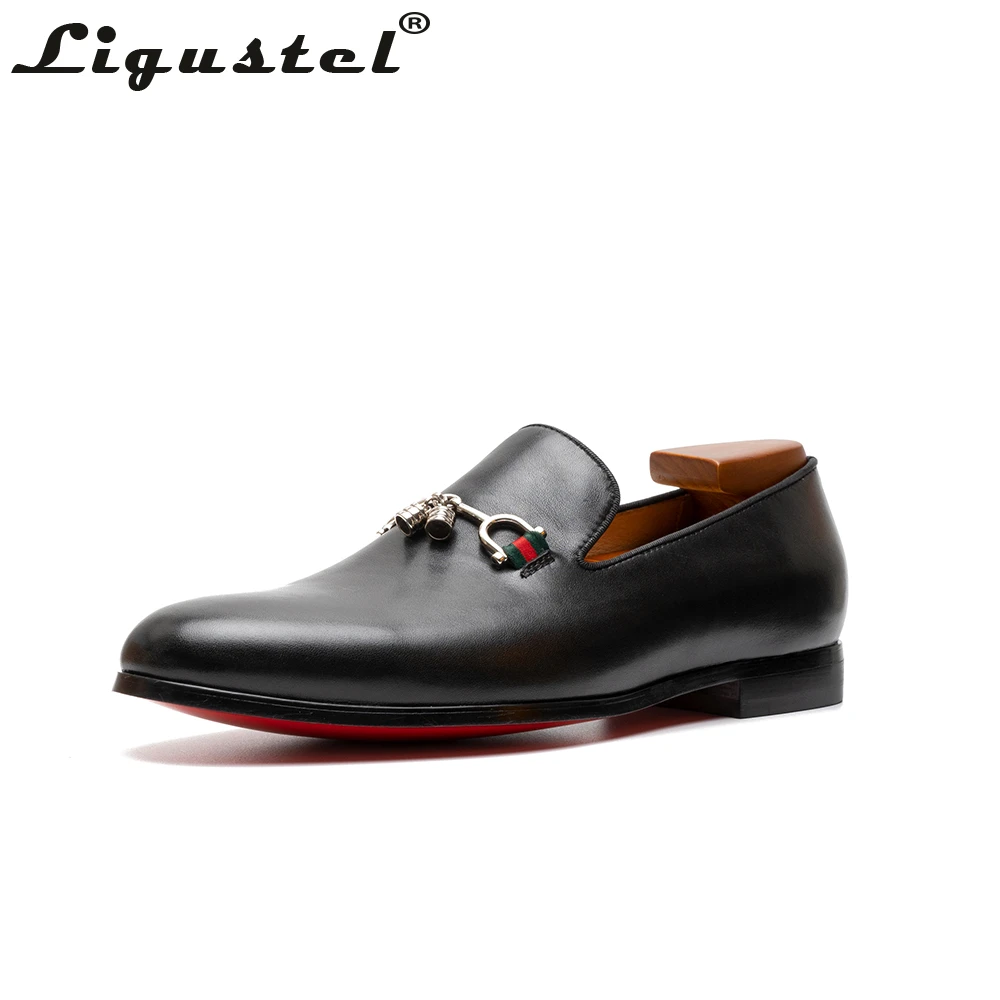 mens red bottom dress shoes