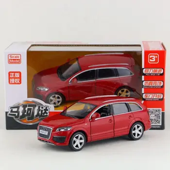 

1:32 Audi Q7 Sedan SUV car model back 4 Doors Pull Back Alloy Simulation Children's Toy Boxed Metal Die-casting boy gift