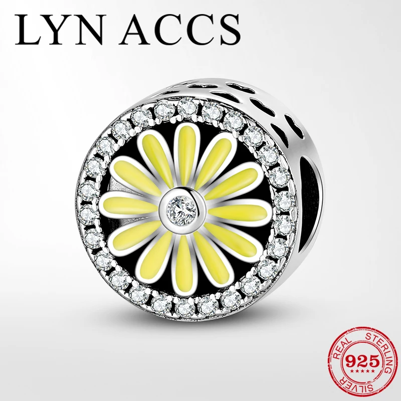 

Authentic 925 Sterling Silver Poetic romance Flower Beads Jewelry Making fit Pandora Charms Silver 925 Original Bracelets 2019