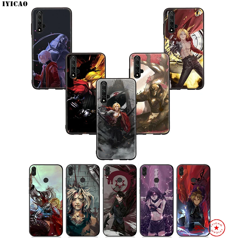Мягкий чехол Fullmetal для Huawei Honor 20 10 9X 9 8C 8X 8 7X 7C 7A 6A Nova 5i 4 3i 2 2i Lite Pro View Note |