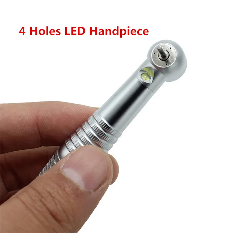 4 Holes 30Pcs/pack Dental Diamond Burs Medium FG 1.6mm for High Speed Handpiece Turbine Dentist Tool Dental Lab Instrument - Цвет: 4 Holes