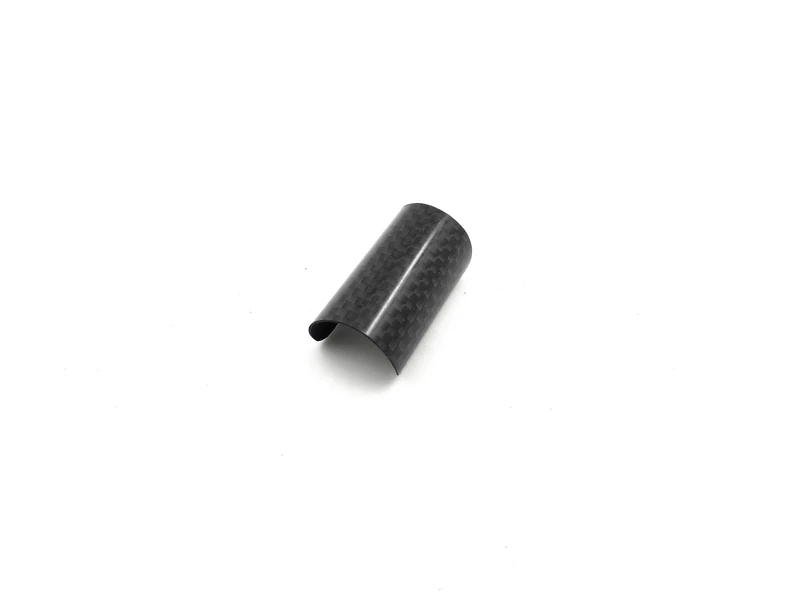 Углеродного волокна брелок-рамка Защита Стикеры для Brompton задняя вилка - Цвет: small
