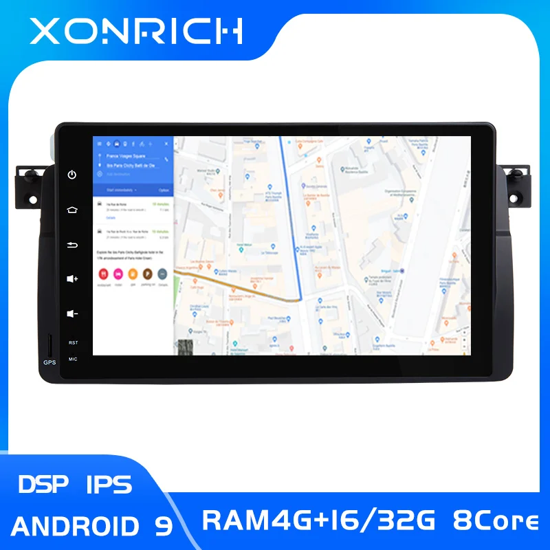 Sale AutoRadio Car Multimedia Player 1 Din Android 9.0 For BMW E46 M3 Rover 75 coupe 318/320/325/330/335MGZT GPS Navigation head Unit 0