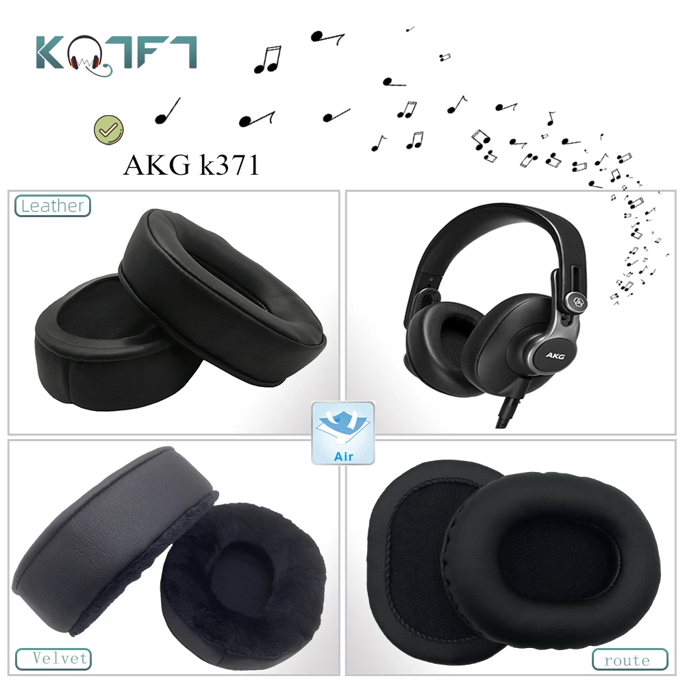 K371 Akg Headphones Replacement Ear Pads Dekoni Audio Choice