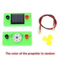 Outils pédagogiques pour expériences scientifiques sur les panneaux solaires, jouet éducatif, circuit électrique de base, apprentissage de la physique, jouets cadeaux 2