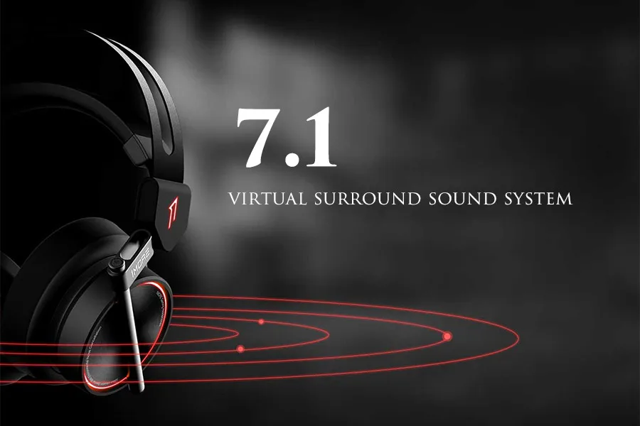 surround son jeu écouteurs lumineux led para computador ordinateur
