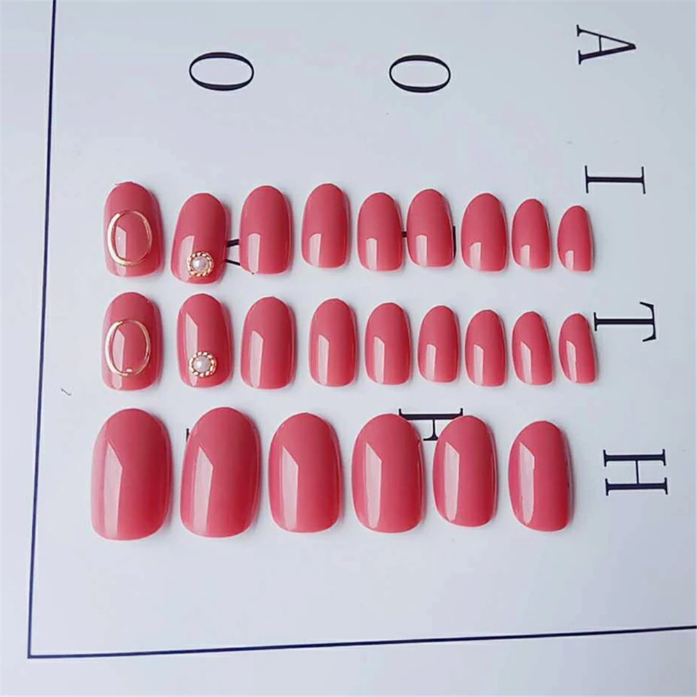 Luxury False Nails Nude Pink Glitter Golden Line Decoration Extra Long Fake Nails Stiletto Pigment Designer 1 Luxury False Nails Nude Pink Glitter Golden Line Decoration Extra Long Fake Nails Stiletto Pigment Designer 3