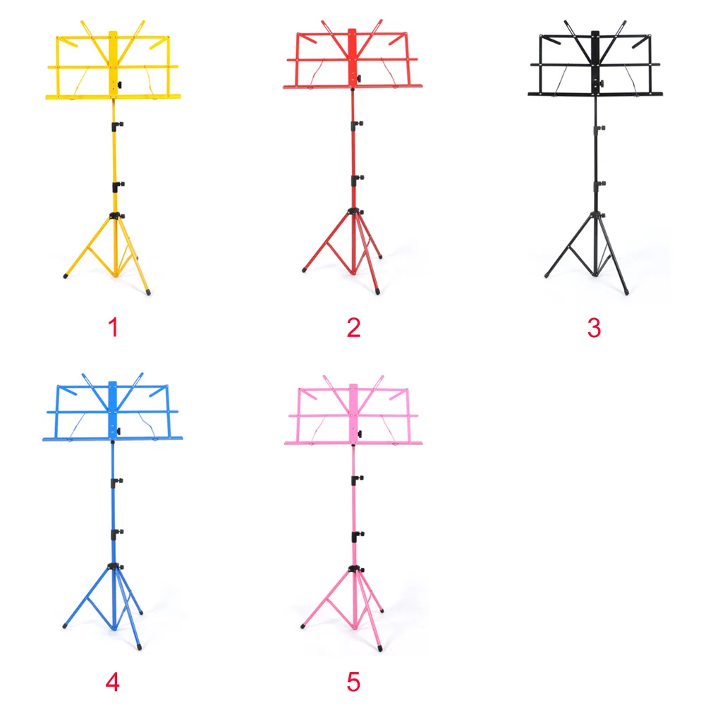 Музыкальная заметка лист-стойка музыкальный держатель легкий Регулируемый складной+ сумка для переноски