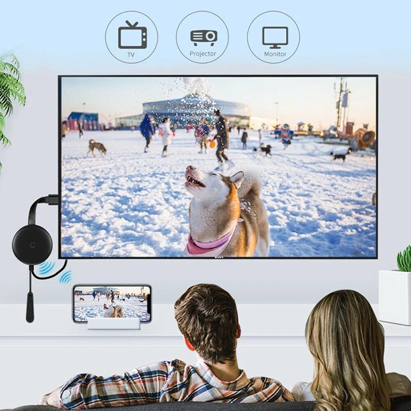 Tiptip 4K 1080P Mirascreen wifi беспроводной дисплей ТВ Ключ адаптер HDMI приемник Airplay Miracast