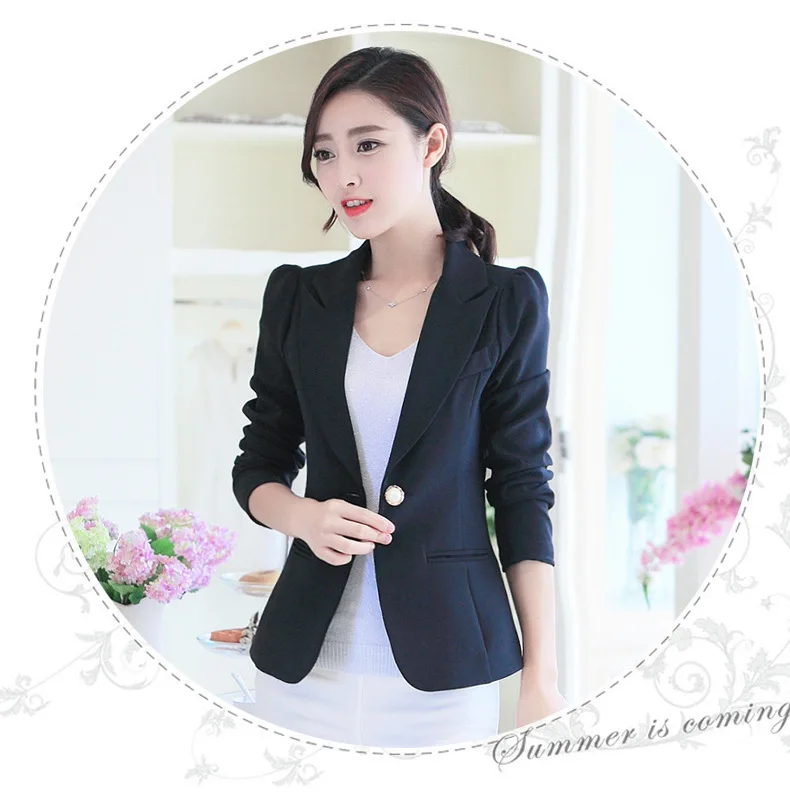 Renovation Body Short Small Ma'am Loose Coat Joker Leisure Time Suit Blazer Femme Feminino Women Favourite Maternity Clothing