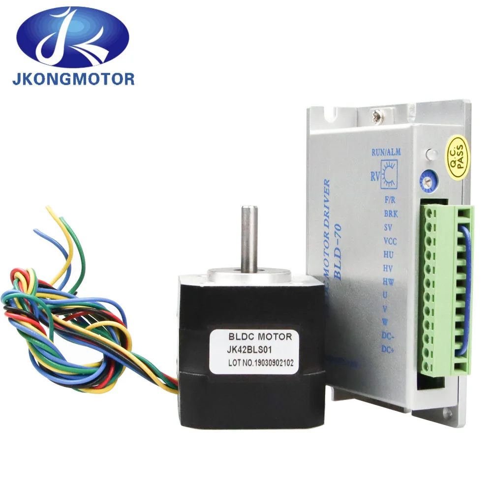 42BLS01 42mm BLDC Motor 24V 1.8A Brushless Electric Motor