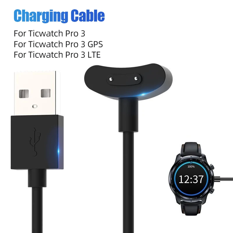 Кабель для быстрой зарядки Ticwatch Pro 3 GPS USB зарядное устройство Подставка LTE