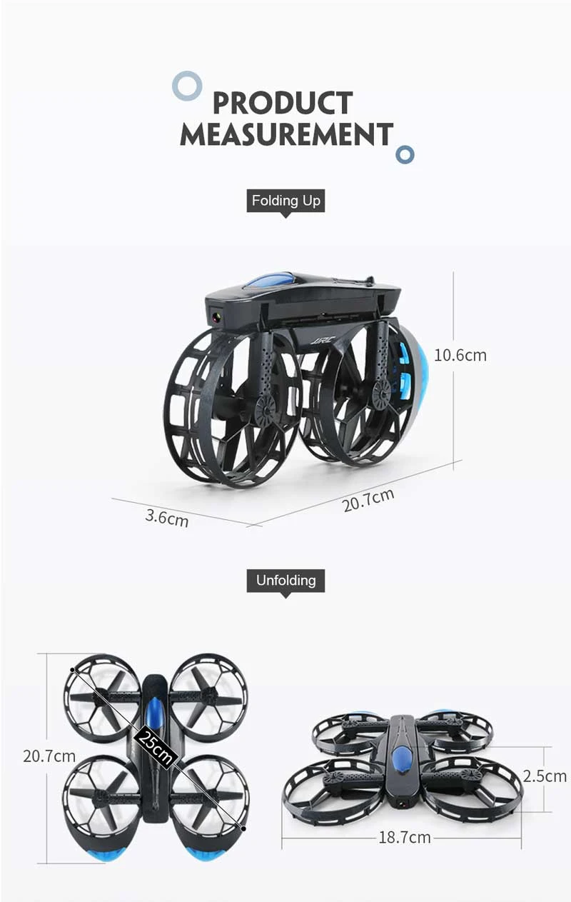 Мини Дрон Квадрокоптер с камерой HD 720P RC дроны Голосовое управление мобильный телефон управление с светодиодный FPV Дрон 2,4G RC вертолет игрушки