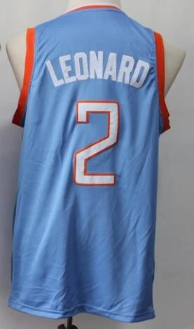 Мужские майки Kawhi#2 Leonard Paul#13 - Цвет: As photo