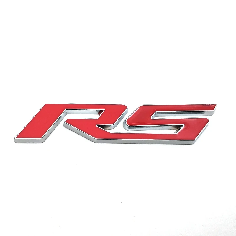 3d Metal Rs Logo Emblem Rally Sport Auto Badge Sticker Racing Car Rear Trunk Decal For Chevy Emblems Aliexpress