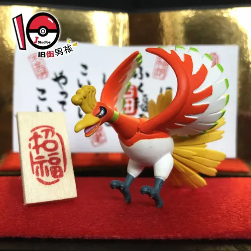 Ho-Oh & Lugia(2 pcs)Pokemon Monster Bandai Clipping Collection Figure Toy  Japan.