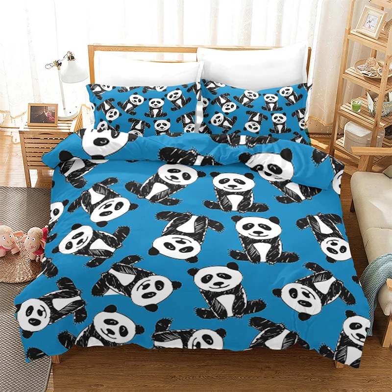 3D Bedding Set BeddingOutlet Cute Funny Cartoon Duvet Cover for Kids Bedroom Single Twin Double Size Home Textiles Bedclothes