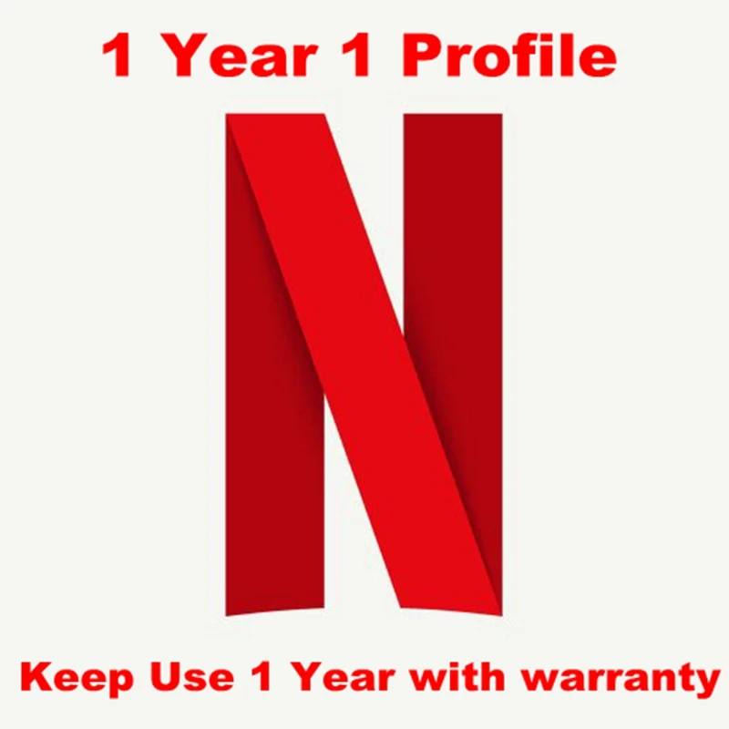 1 год гарантии NETFLIX Ultra HD Premium 4K общий один профиль работает на ПК Смарт-телевизоров