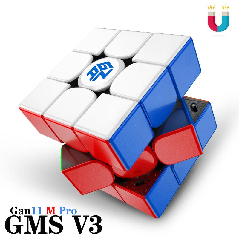 

2020 Neocube Gan11 M Pro 3x3x3 Magnetic Professional Speed Magic Cube GMS V3 Ges 3x3 Cubo Magico magnetic Puzzle Toy for Adults