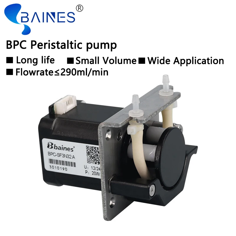 Высокоточный Перистальтический дозирующий водяной насос baine BPC 24 В mini с 42 шаговым