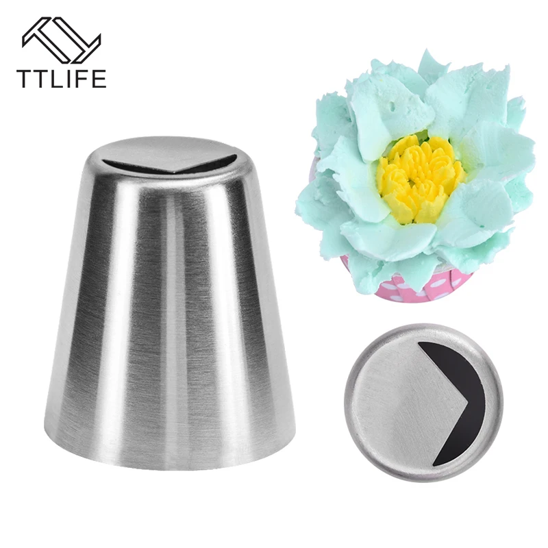 TTLIFE Cupcake украшения из нержавеющей стали Кондитерские наконечники русская глазурь Трубопроводы Насадки кухонные украшения торта Декор Кондитерские насадки