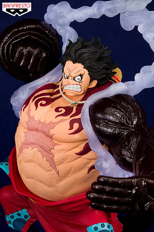 100 Original Banpresto King Of Artist Collection Figure The Monkey D Luffy Gear 4 Wano Country From One Piece Action Figures Aliexpress