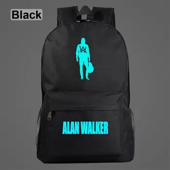 

Luminous DJ Electronic Music Fade Alan Walker Galaxy Plaid Children School bag Teenagers Student Schoolbags Women Men Backpack