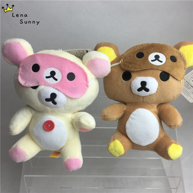 2 шт./лот смешанные стили Медведь Rilakkuma, плюшевый игрушка, Свадебные/вечерние/компания юбилей рекламные Rilakkuma Медведь Подарки Игрушка