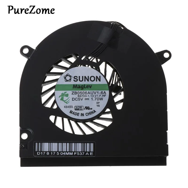 

New CPU Cooler Cooling Fan for Apple Macbook Pro 13" A1278 A1280 A1342 MB466 MB990 MC700 MC374 MD313 MD101 MD102 MC724 MC375 MC5