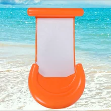 Надувной гамак для воды плавающий кресло-кровать, стул, плавающий бассейн из ПВХ пляжа