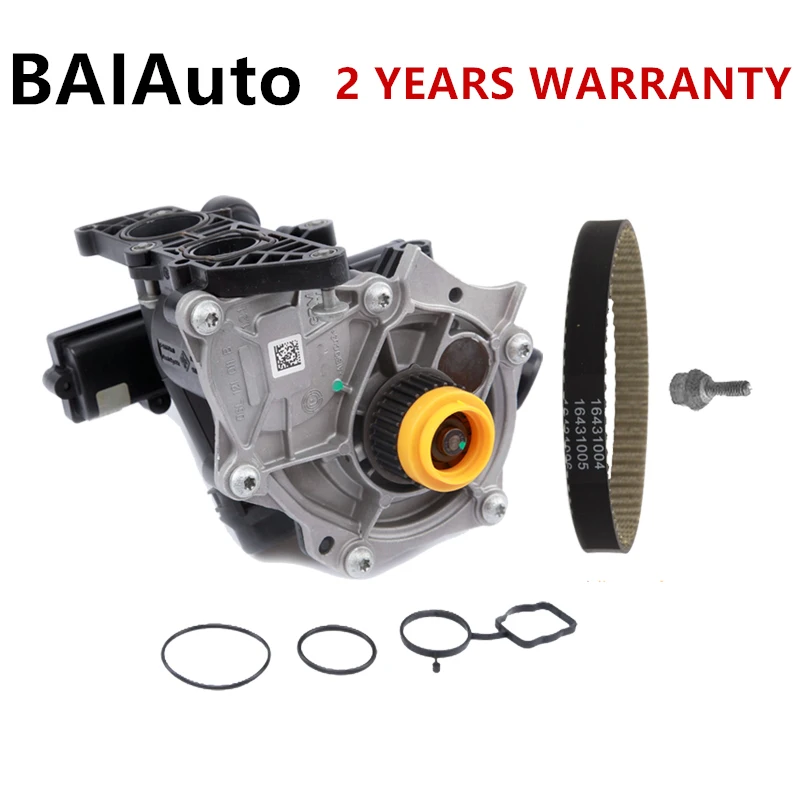 

06L121111B Engine Water Pump+Belt Set Thermostat Housing Assembly For Audi A1 A3 A4 A6 A7 Q3 Q5 Q7 TT For VW Tiguan 06K121011C