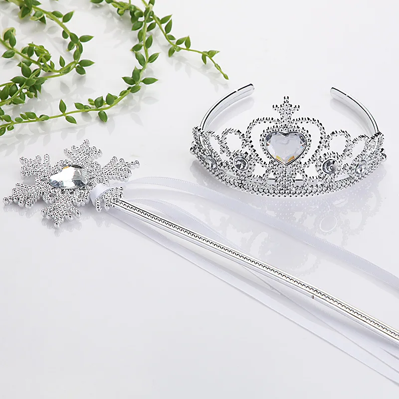 New Girls Princess Crown Hair Accessories Bridal Crown Crystal Diamond Tiara Hoop Headband Hair Bands For Kids Party Hairbands baby accessories bag	