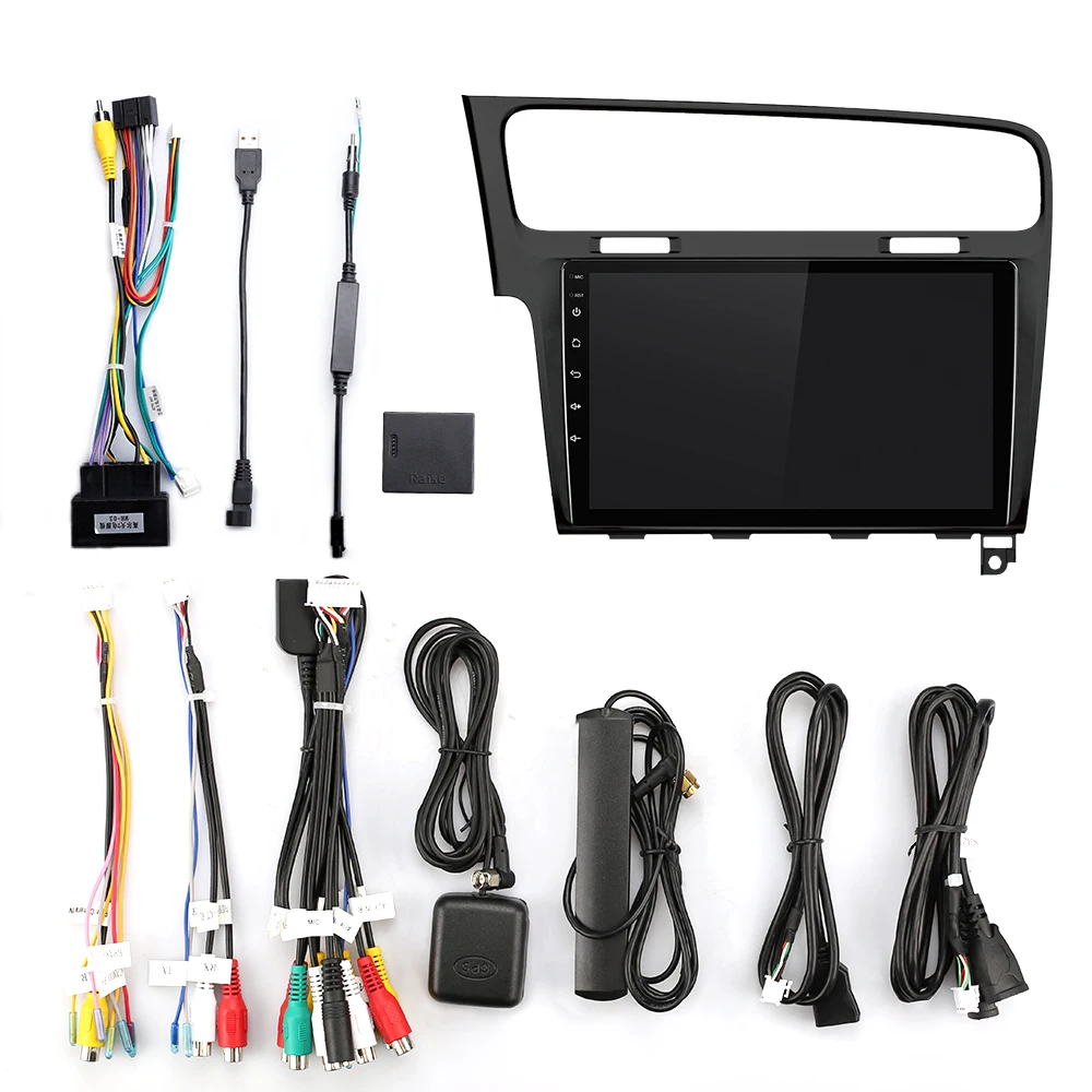 Автомагнитола Isudar V72 Android 10 для VW/Volkswagen/Golf 7 GPS автомобильный мультимедийный плеер