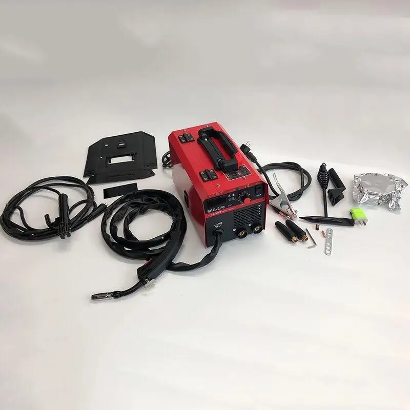 Mini gas shielded welding machine/small welding machine 220V household 6