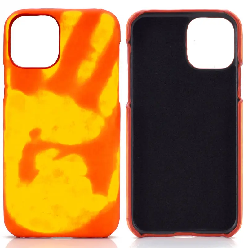 

Case for iPhone 11 11 Pro 11Pro Max X XS XR XS Max Soft TPU Cover Heat Sensitive For iPhone 11 Pro Max Discoloration Changed