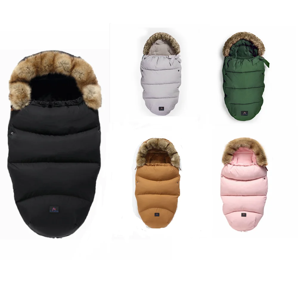 Baby stroller Sleeping Bag winter windproof foot cover Bunting Baby Stroller Footmuff Universel