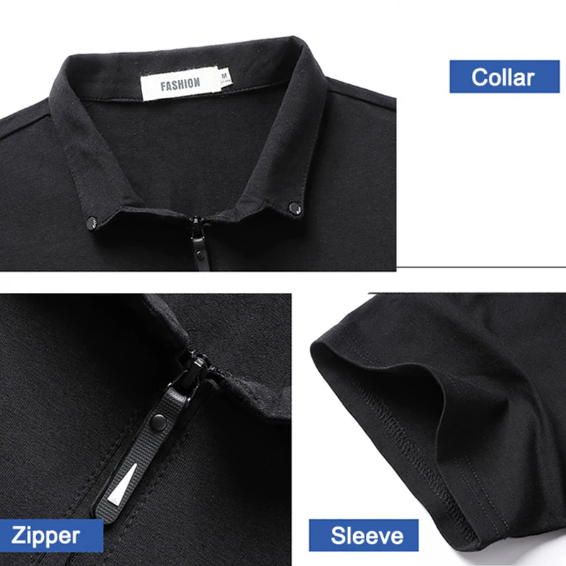 New Polo Shirts Men Summer Cotton Spandex Short Sleeve Solid Korean Style Zipper Men Polos Male Slim Fit Tees Tops G0032 New Polo Shirts Men Summer Cotton Spandex Short Sleeve Solid Korean Style Zipper Men Polos Male Slim Fit Tees Tops G0032