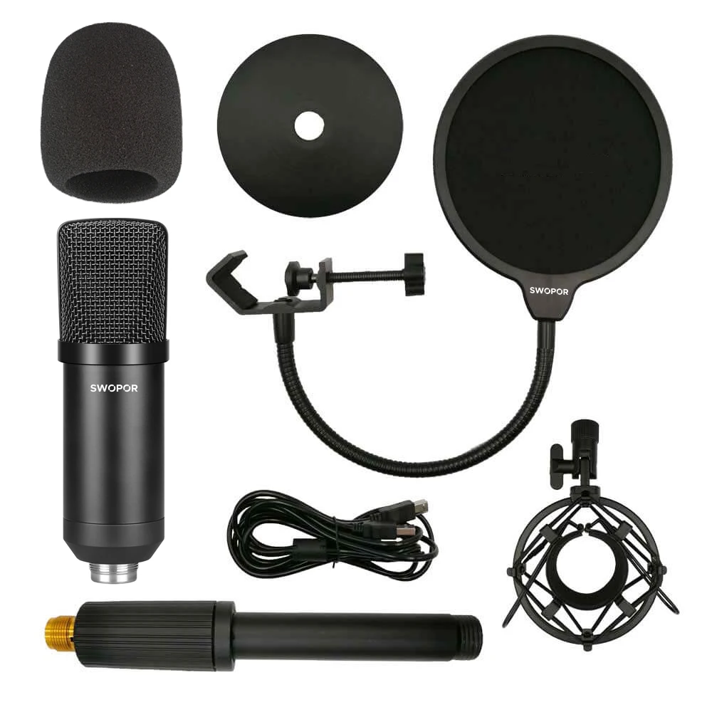 Condenser Microphone Kit SWOPOR UMK009 Mic for