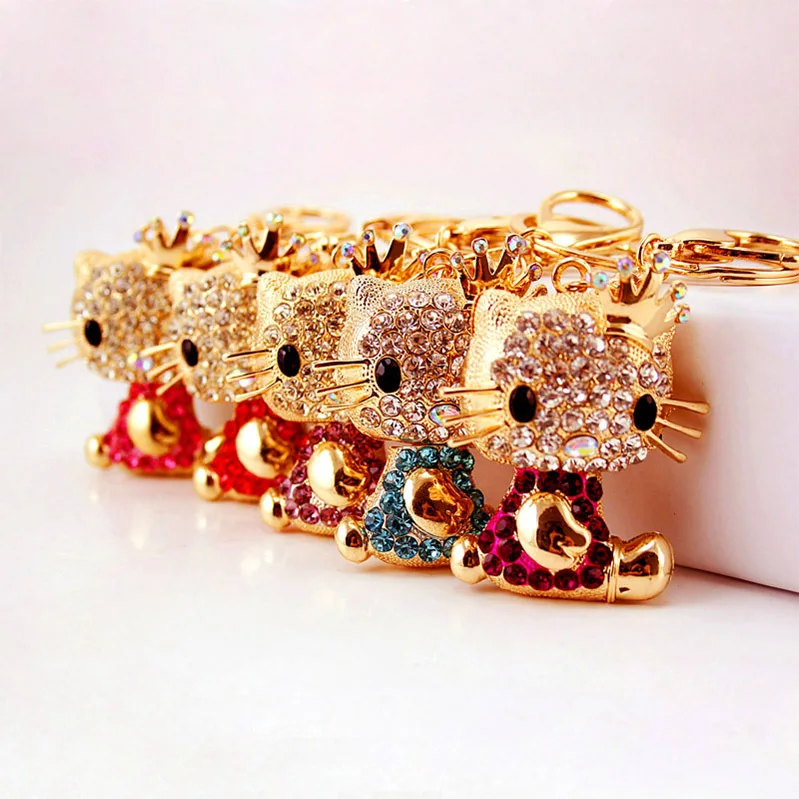 Крутой xi аксессуары креативная Корона gong zhu xue zi gato negro брелок для ключей пакет подвеска для мужчин и женщин подарок на день рождения 675