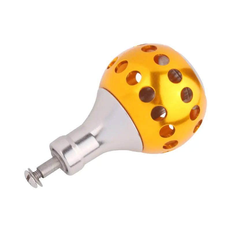 RUKE New Design Machined Metal Fishing Reel Handle Knobs Bait Casting Spinning Reels Fishing Tackle Accessory