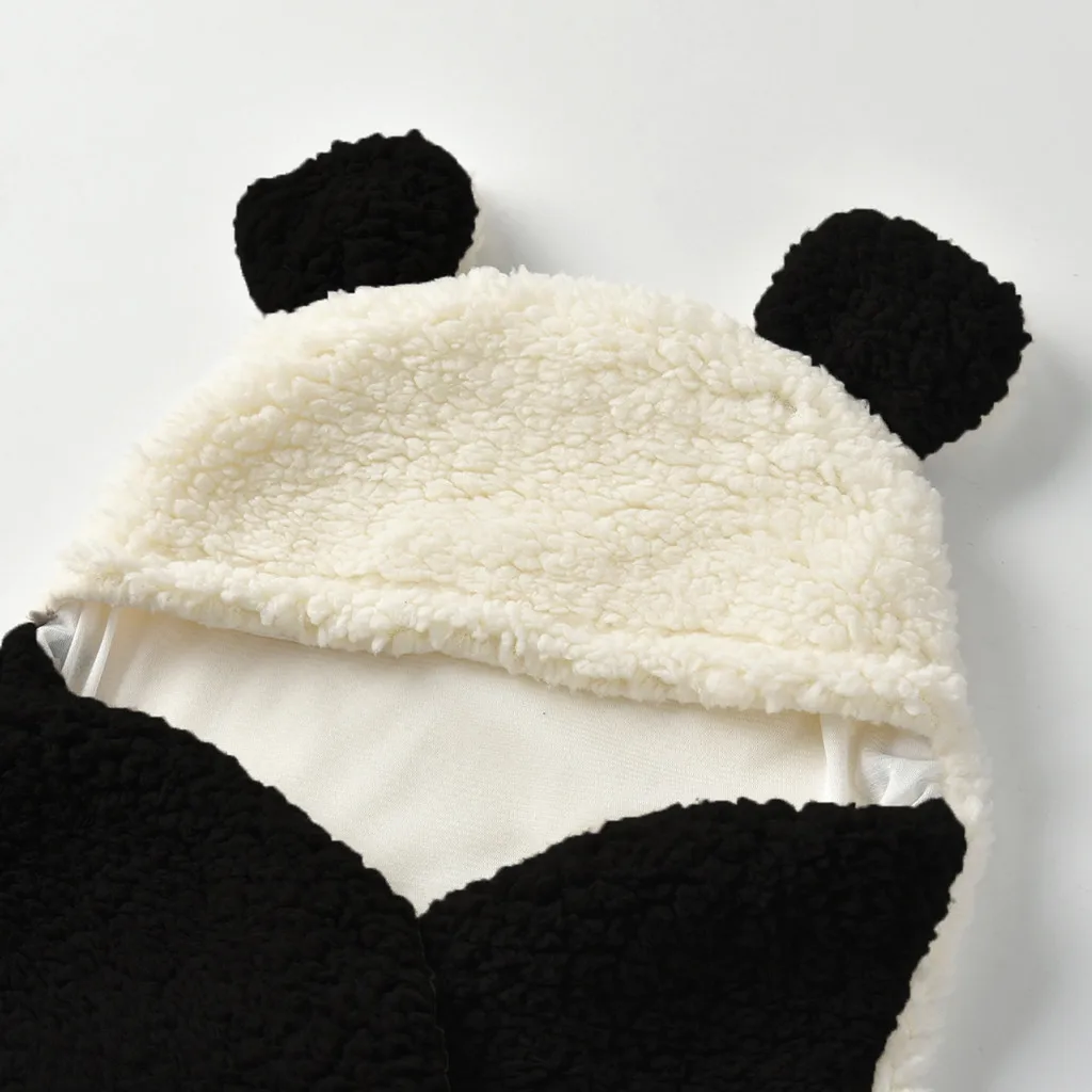 Для новорожденных Милая мультяшная панда одеяло хлопок приема спальное одеяло мальчик девочка обертывание пеленать мягкие смеси кашемира одеяло@ 40