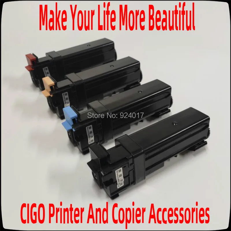 Цветной картридж с тонером для лазерного принтера Fuji Xerox Phaser 6140 6140n 6140dn картриджа 4
