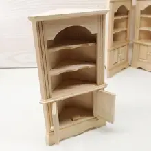 

1:12 Dollhouse Wardrobe Decorative Compact Handmade for Role Play Dollhouse Miniature Dollhouse Cupboard