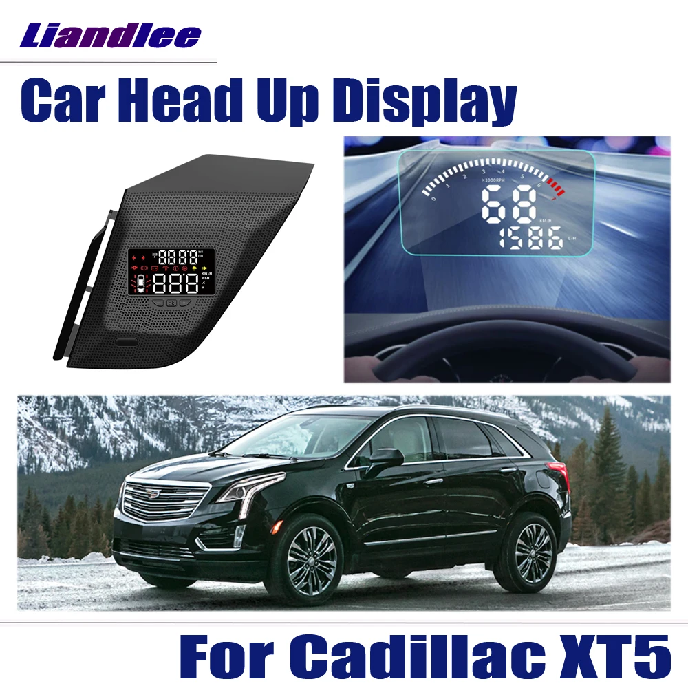 

Car HUD Head up Display For Cadillac XT5 2018 2019 Special car Dedicated Original Data and Real Time Display