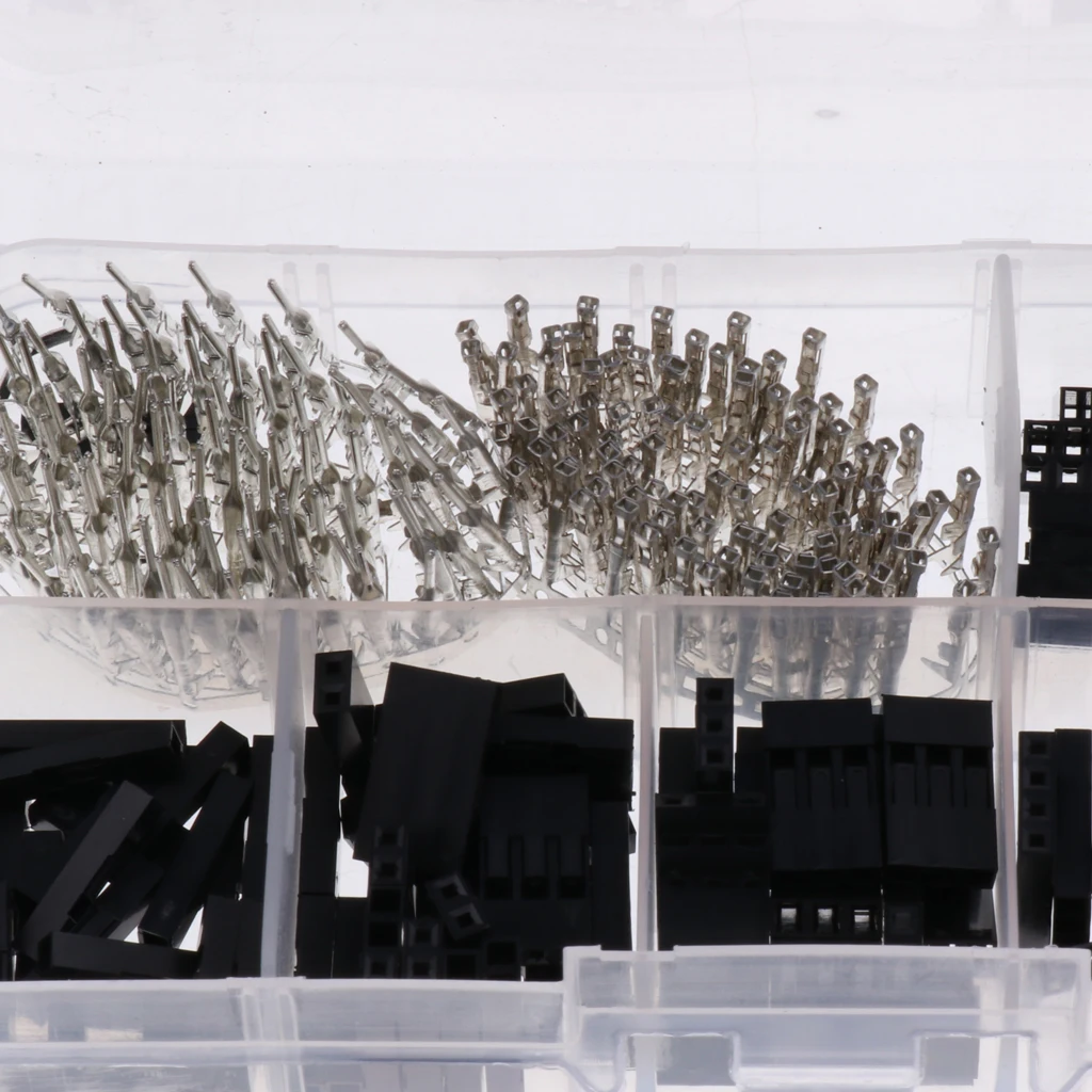 310pcs Wire Jumper Pin Header Connector Kit and Male/Female Crimp Pins Set