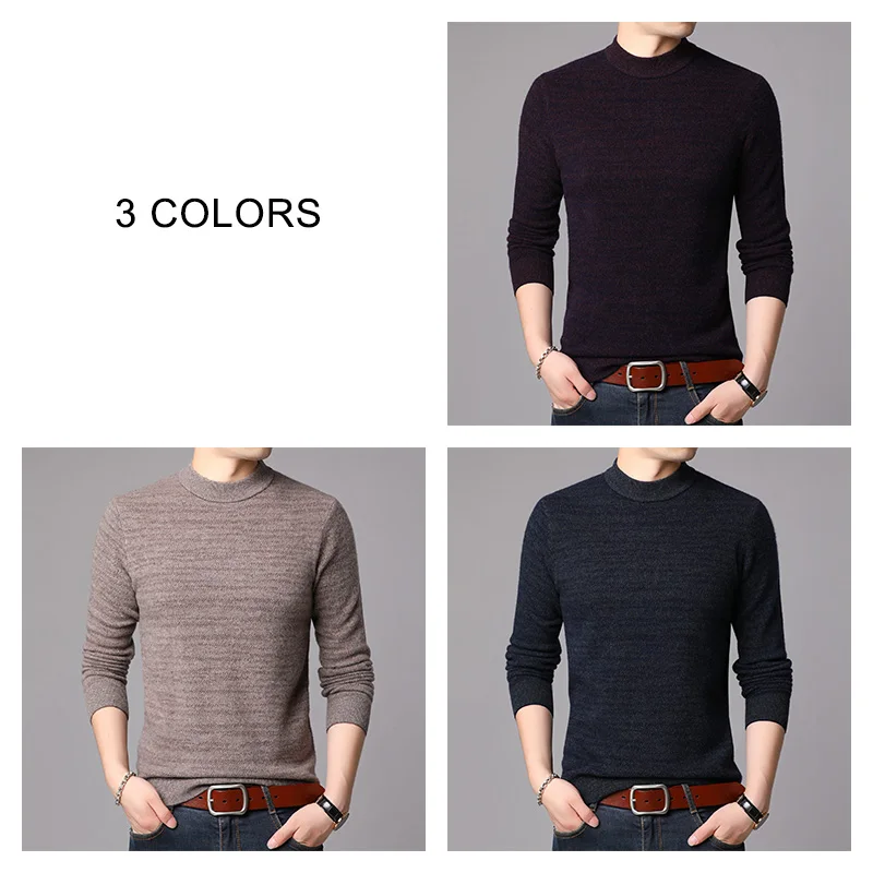 COODRONY Brand Sweater Men 100% Merino Wool Pullover Men Thick Warm Winter Sweaters Soft Cashmere Casual O-Neck Pull Homme 93032 COODRONY Brand Sweater Men 100% Merino Wool Pullover Men Thick Warm Winter Sweaters Soft Cashmere Casual O-Neck Pull Homme 93032