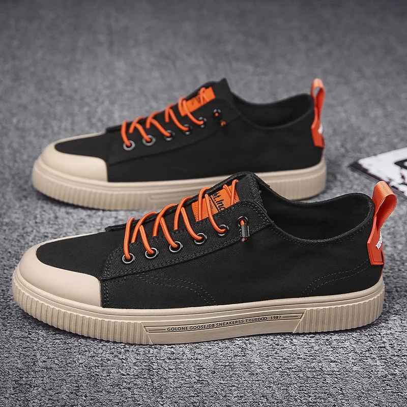 

2021 spring and autumn new fashion all-match low-top canvas shoes breathable, comfortable and wear-resistant light shoes