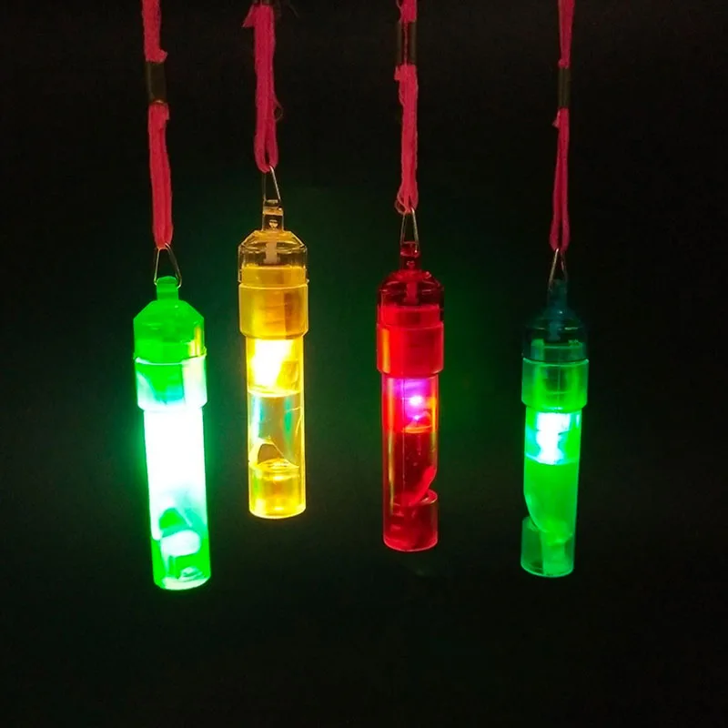 Fashion Limited 50pcslot Led Flashing Toys Light-up Whistle Suit For Children Or Adults For Party Festival Decoration Supplies (2)