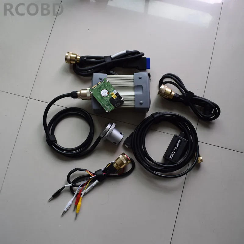 

mb star c3 with software super hdd works for d630 cf19 cf30 laptops with 5 cables diagnosis for 12v one year warranty