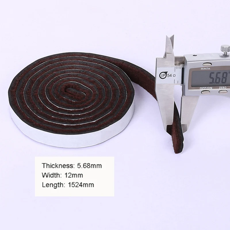 152cm Self Adhesive Furniture Feet Protector Pads Roll Chair Table Leg Felt Pads Cover Strips Anti-slip Mat Wood Floor Protector
